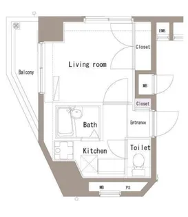 Verona品川中延【6階】の間取り