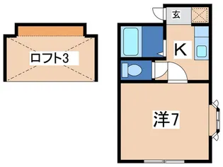 メモリ-ハイツ【1階】の間取り
