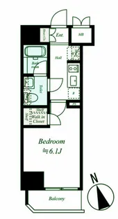 アルテシモピトレ【9階】の間取り