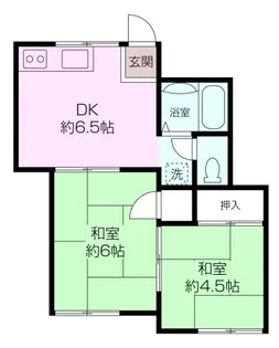サン引橋【2階】の間取り