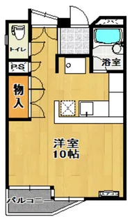 CASA LOGGIA【3階】の間取り