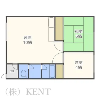 ブルヴァール24【3階】の間取り