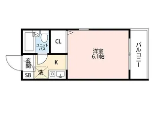 ヴィエンベニード【3階】の間取り