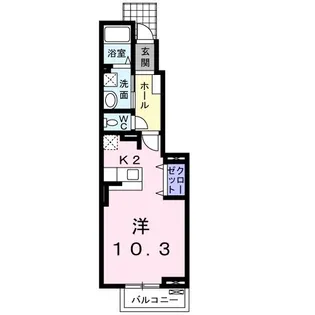 サンリット ファミーユ I【1階】の間取り