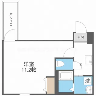 フジパレス阿倍野丸山通II番館【3階】の間取り