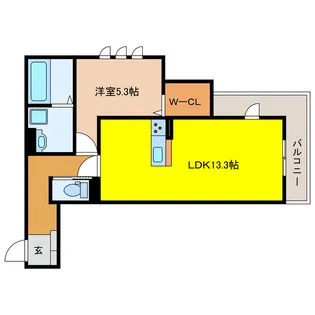 La Casa天龍川町【2階】の間取り