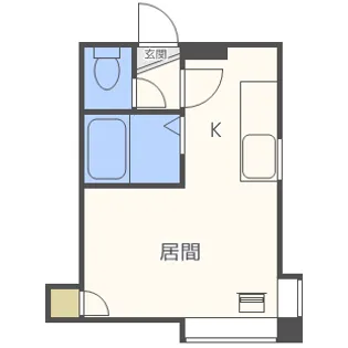 TCM学園前I【2階】の間取り