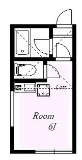 ユナイト小田ルカ・トーニの杜【1階】の間取り