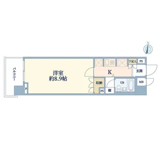 藤和シティコープ菊名【1階】の間取り