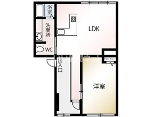 RENOWA YASHIMA【3階】の間取り