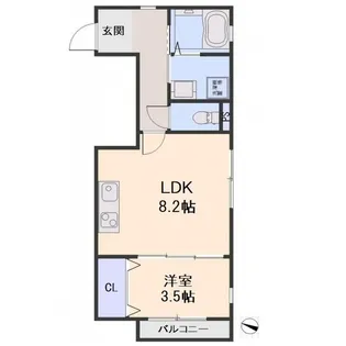 スカイシティ【1階】の間取り