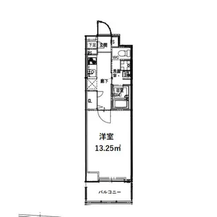 RIDGE大曾根【6階】の間取り