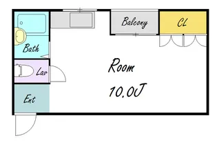 アンビエンス田島【2階】の間取り