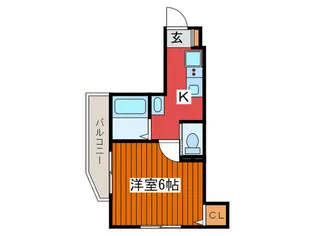 Raffina Araijuku【3階】の間取り