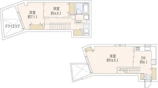 GrandStory用賀II【1階】の間取り