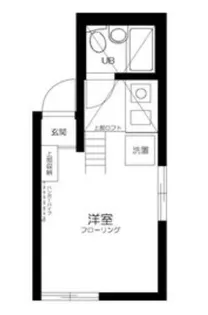 ユニオンコーポ高松【1階】の間取り