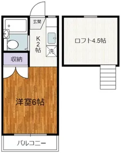 シャルマン【2階】の間取り