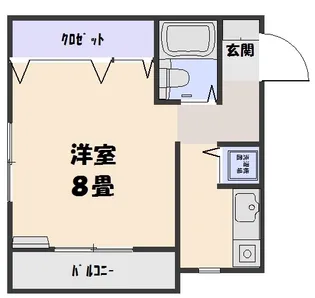 コーポ・サンコール【3階】の間取り