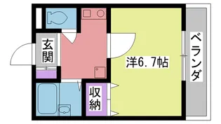 フィオーレ【1階】の間取り