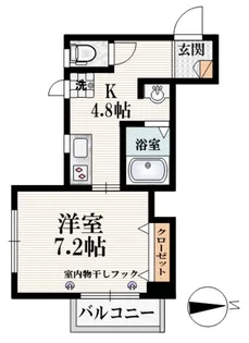 カーサ・カリン【2階】の間取り