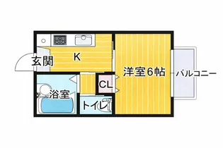 ラフィネヒルズ【2階】の間取り