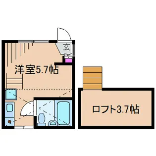 ロマネーゼ【2階】の間取り
