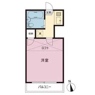 スリージェ本鵠沼【2階】の間取り