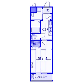 ARCA GRANDE【1階】の間取り