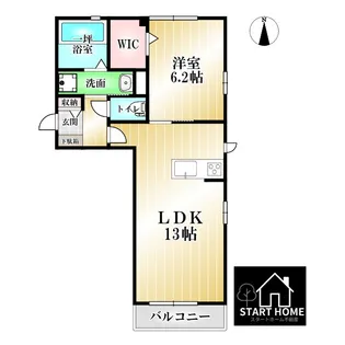 パストラル庄町【1階】の間取り