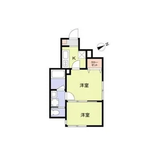 WoodCrest大井Residence【1階】の間取り