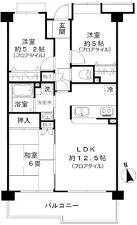 シュドゥ・ルミエール【1階】の間取り