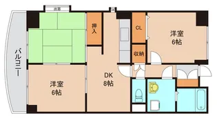 アリヴィラ15【7階】の間取り