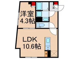 VISTA要町【1階】の間取り