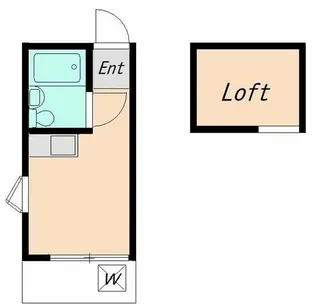 ヴィラいぶき野【1階】の間取り