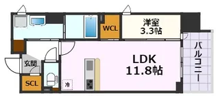 URBAN-HEAL HISAYA ODORI PARK【5階】の間取り