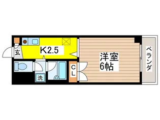 グレイス東小金井【4階】の間取り