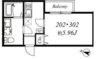 ワイズモダン【2階】の間取り