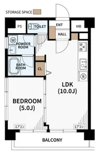 ピース荻窪【3階】の間取り