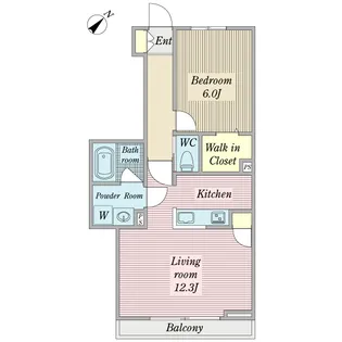 Fabulous II【3階】の間取り