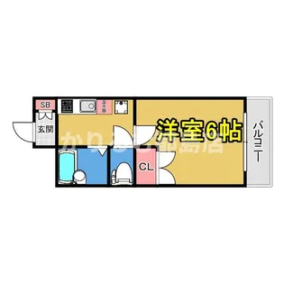 ノースコート【7階】の間取り