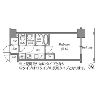 アドバンス神戸パーチェ【2階】の間取り