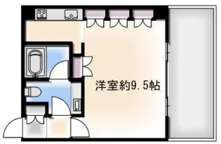 蒼映パーク原宿【1階】の間取り