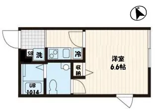 Fullea二子玉川【3階】の間取り