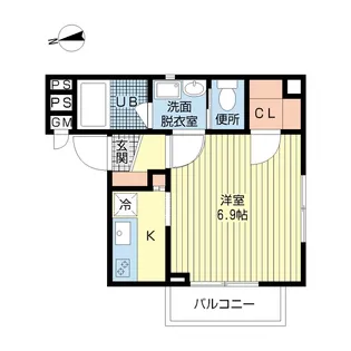 レガーロ船堀【2階】の間取り