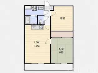 ベルフルール【3階】の間取り