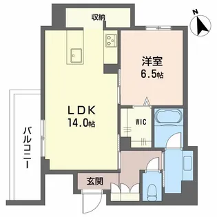 グレインコート【2階】の間取り