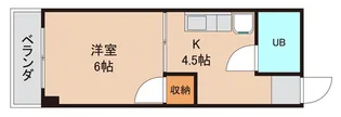 グランドール川秋【2階】の間取り