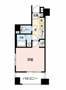 マイナビSTAYロイヤルグランデ府中駅前【4階】の間取り