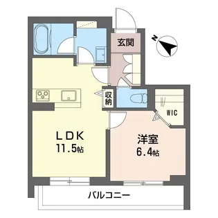 SHM ミア・カーサ ノルテ【1階】の間取り