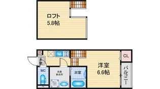 ハーモニーテラス鳴海町字向田【2階】の間取り